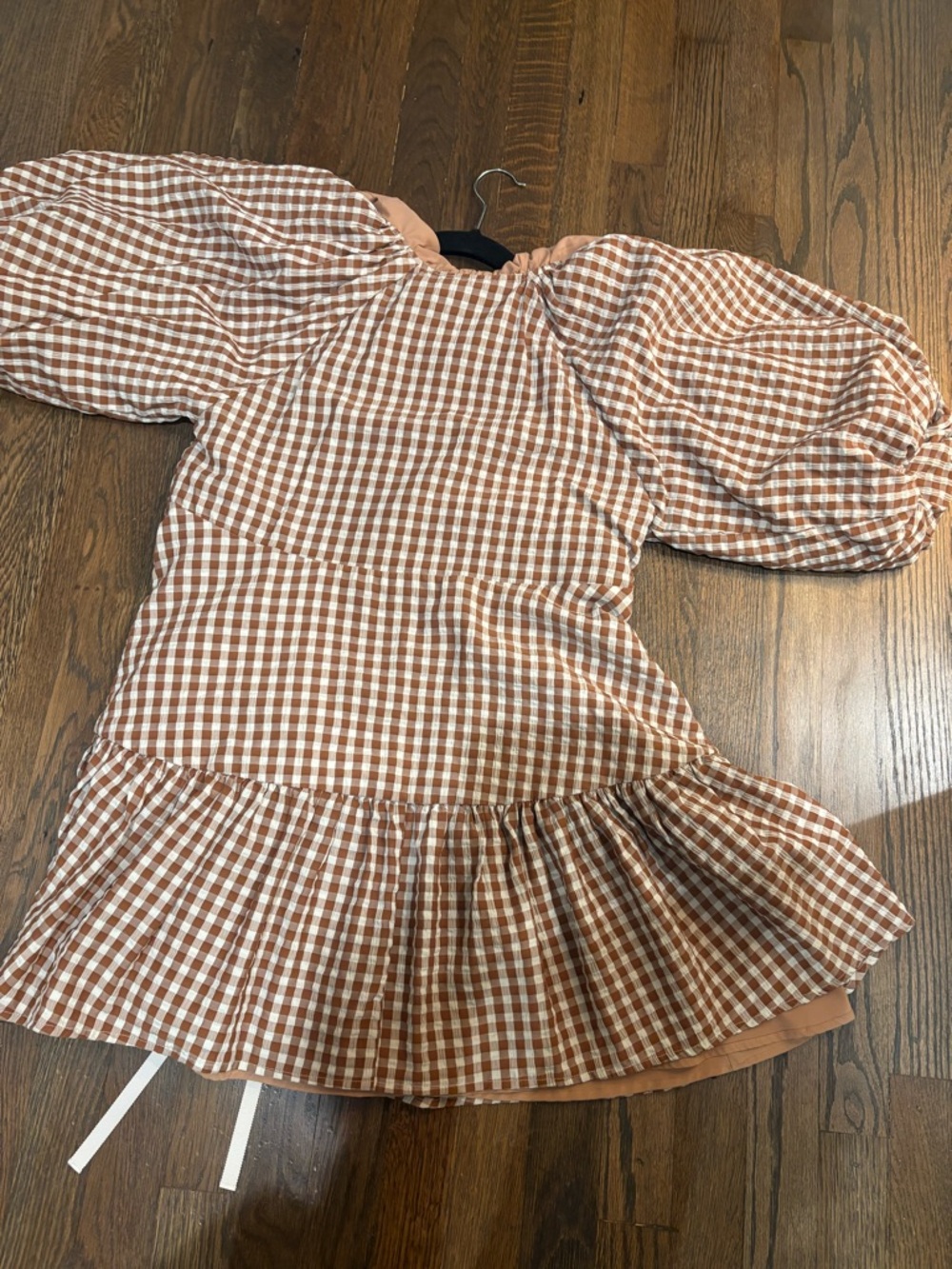 For Love & Lemons Gingerbread Gingham Dress - Picture 3 of 3